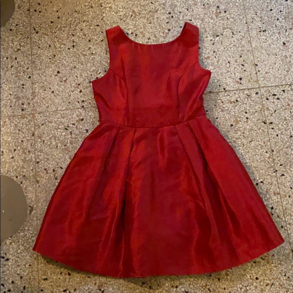 Lulu’s Red Bow Back dress
